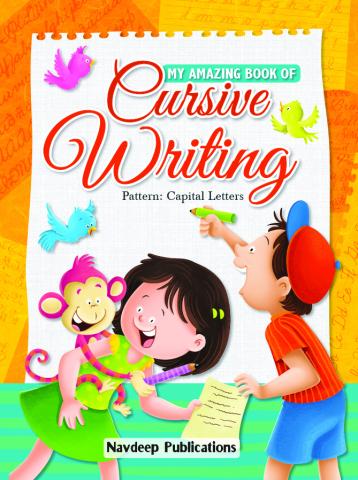 My Amazing Book Of Cursive Writing Pattern Capital Letters